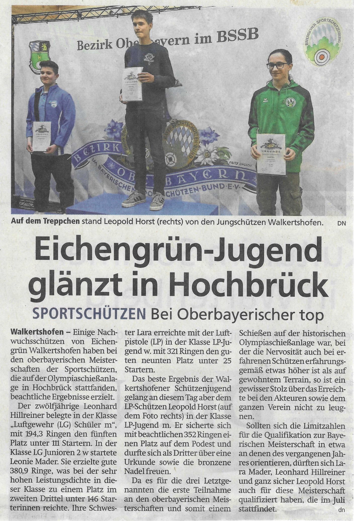 Eichengrün Jugend